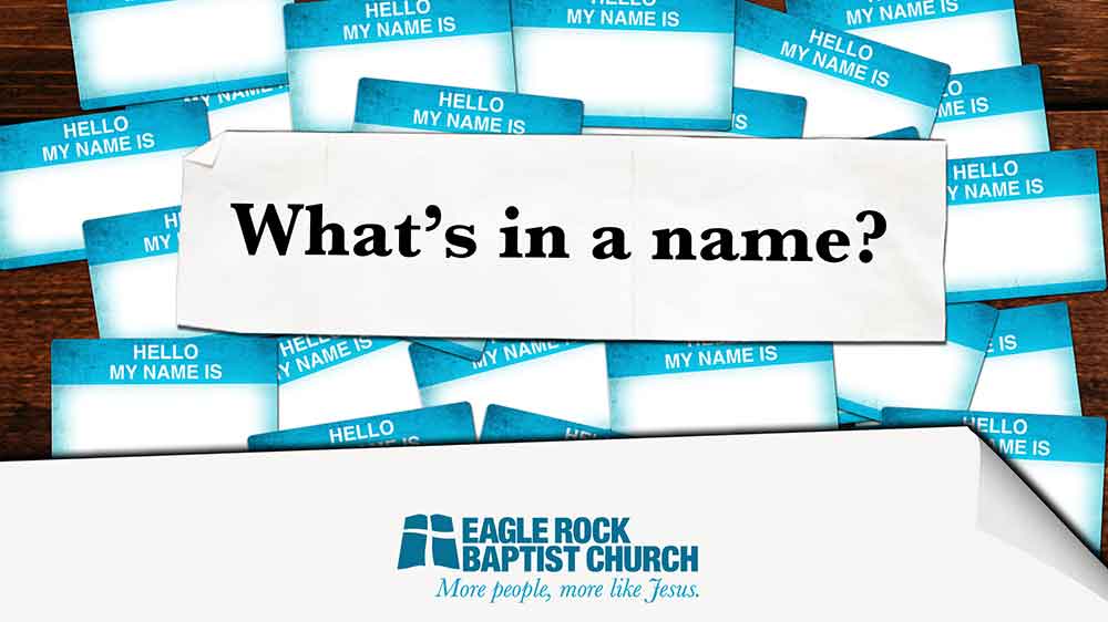 What\'s In A Name?